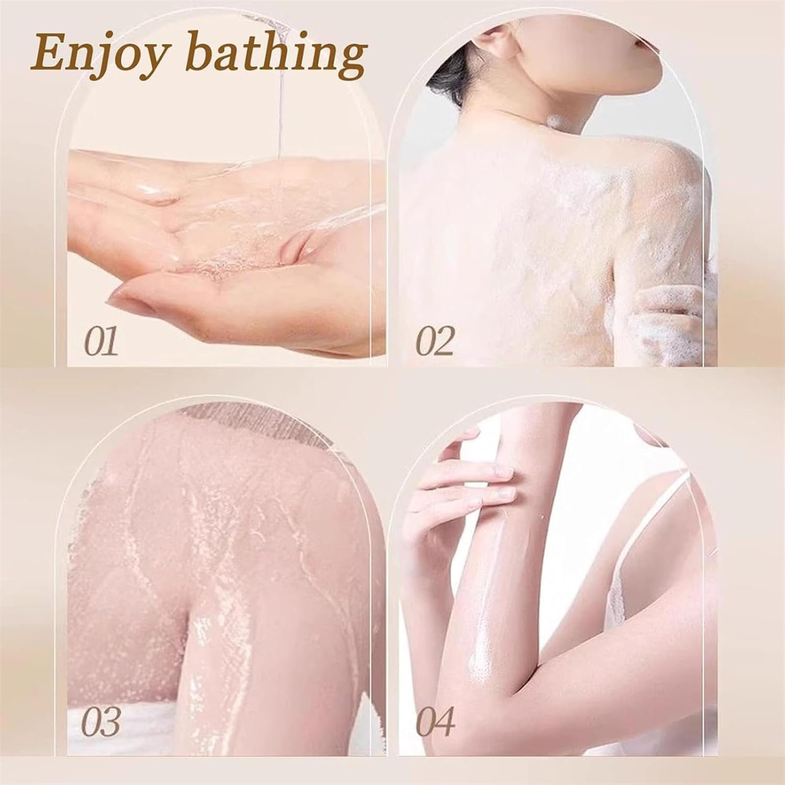 Гель для душу Long Lasting Fragrance Зволожуючий Зміцнюючий Ніжне очищення, фото №5