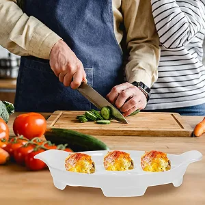 Форма для запекания улиток 2 шт. керамическая 7 дюймов с 2 ручками термостойкая synthetic.ua - Фото 1