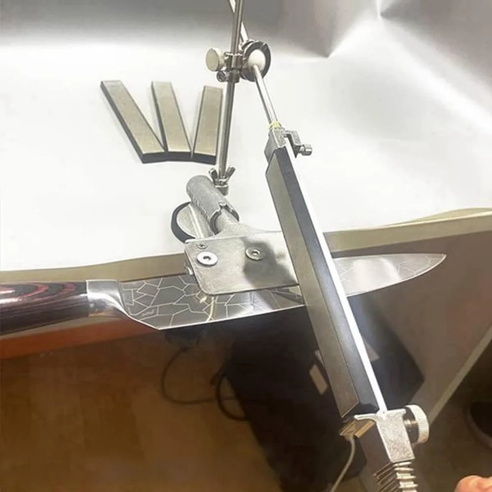 Набор алмазных точильных камней Correa 4 штуки 240/400/1000/2000 грит Серебристый, фото №4