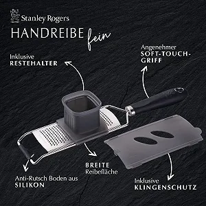 Терка Stanley Rogers Ручна Дрібна Широка Поверхня synthetic.ua - Фото 1