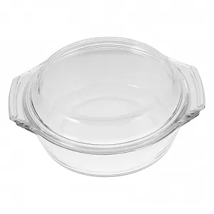 Купити Форма для запікання VALICLUD скляна з кришкою термостійка прозора BPA-free - Фото 1 Форма для запікання VALICLUD скляна з кришкою термостійка прозора BPA-free - Фото 1