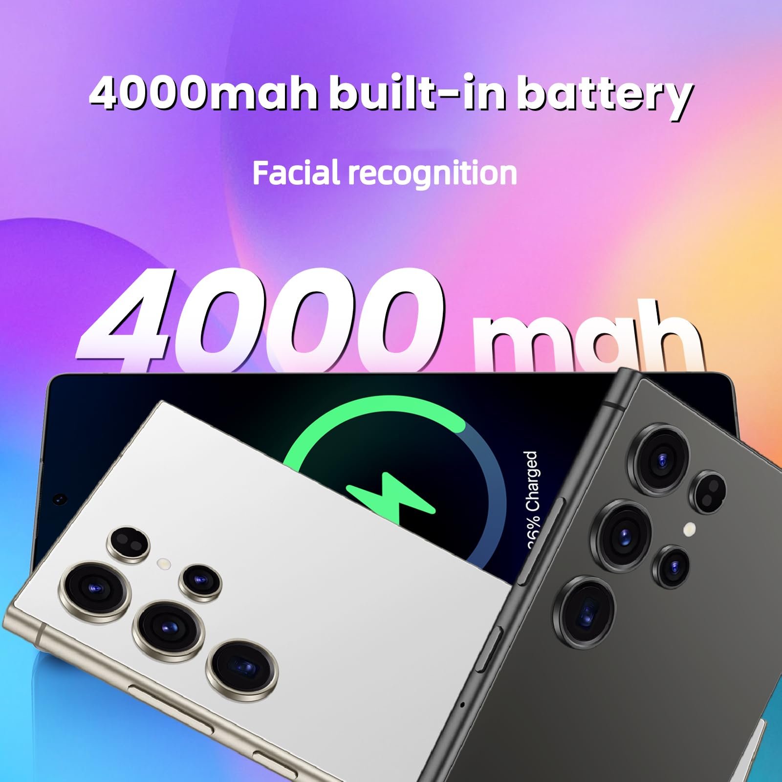 Смартфон 4G LTE 64GB 6.75 дюймов Android Metal Frame Dual SIM Black, фото №6