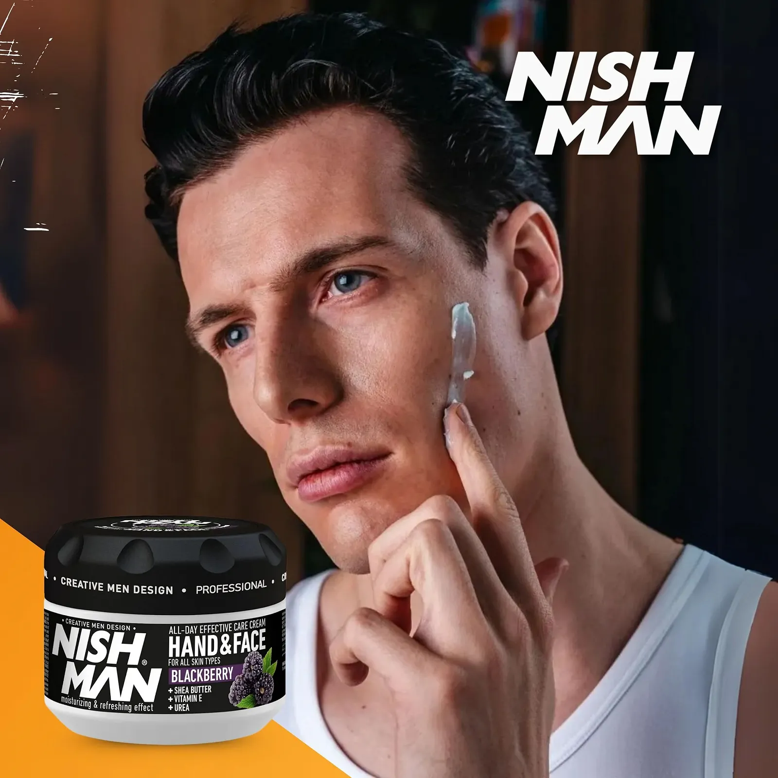 Крем Nishman для рук та обличчя Blackberry, 300 мл, фото №7