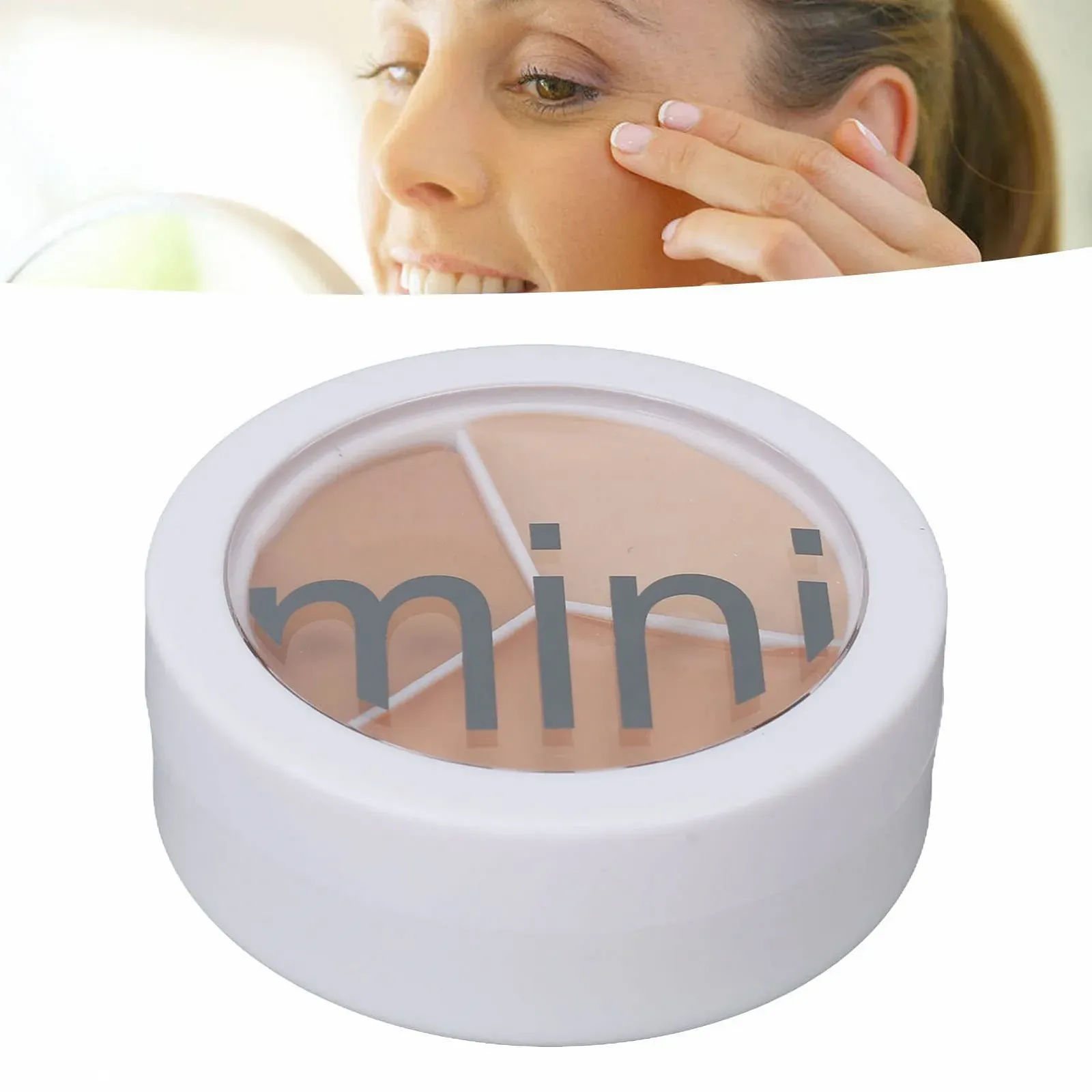 Коректор для шкіри 3-колірний Професійна палітра консилерів Палітра для корекції кольору 15 г, фото №4