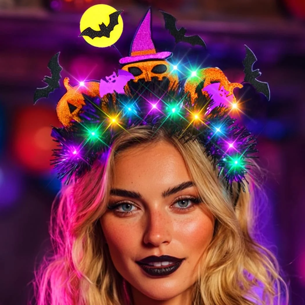 LED Хэллоуин Обруч, фото №6 LED Хэллоуин Обруч, фото №6