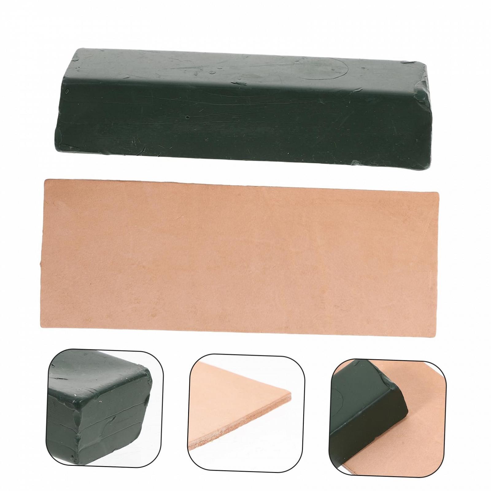 Набор для заточки и полировки Holibanna 2 предмета кожаный блок и полировочный воск, фото №7