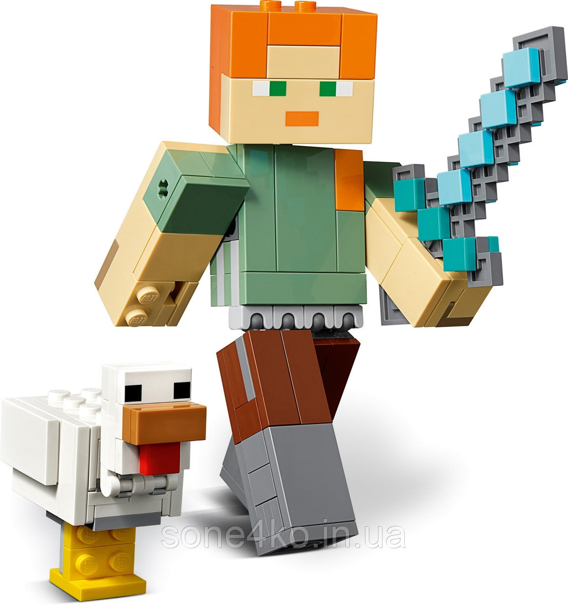 Конструктор Lego Minecraft Алекс с цыплёнком 21149, фото №1