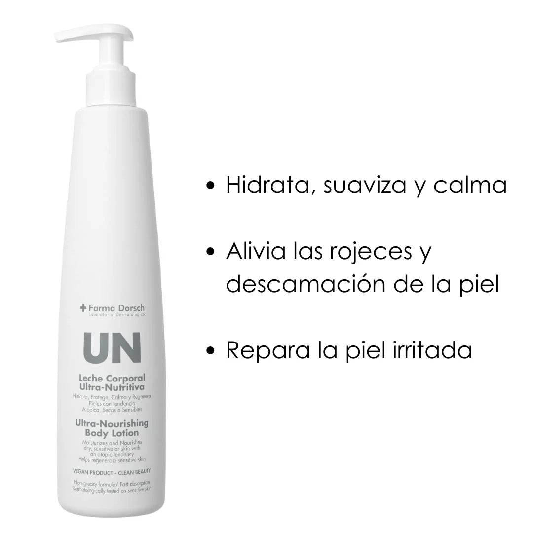 Молочко для тіла Farma Cod Ultra Nutritiva Зволожуюче (Для атопічної, сухої або чутливої шкіри) - 400 мл, фото №3 Молочко для тіла Farma Cod Ultra Nutritiva Зволожуюче (Для атопічної, сухої або чутливої шкіри) - 400 мл, фото №3