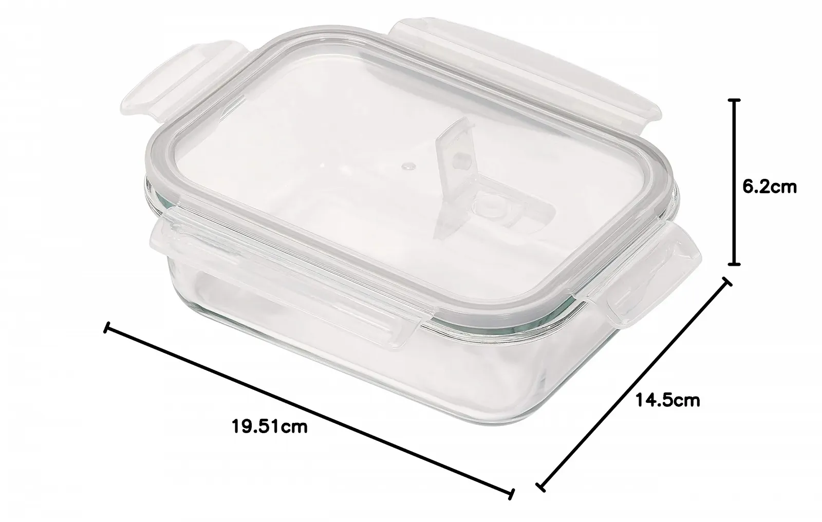 Форма для запекания и хранения Tala стеклянная термостойкая с герметичной крышкой 990 мл, фото №4