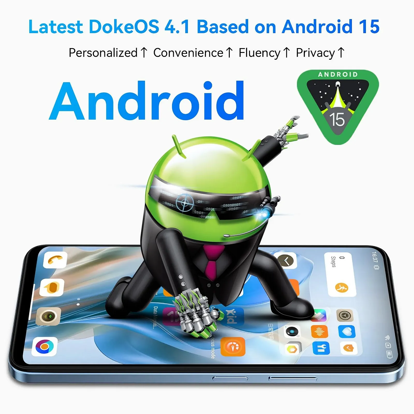 Смартфон Blackview 24/128 ГБ 6,67" 90 Гц 50+13 Мп 5000 мАг, фото №5 Смартфон Blackview 24/128 ГБ 6,67" 90 Гц 50+13 Мп 5000 мАг, фото №5