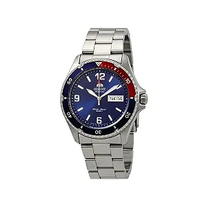 Аналоговий годинник Orient 32080 срібний з браслетом - Фото 1