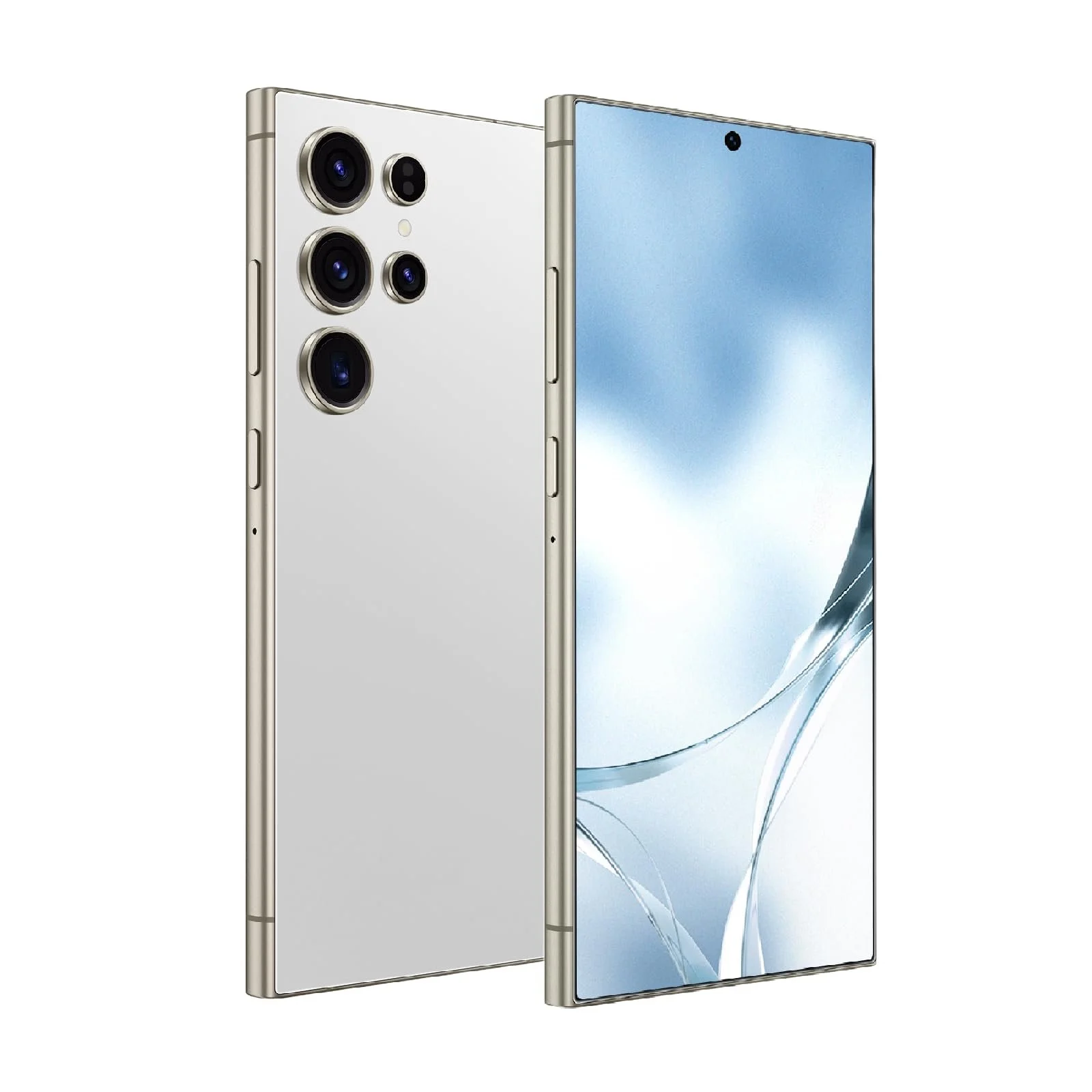 Смартфон 4G-LTE 6.75 дюйма 64GB ROM Dual SIM Silver, фото №1