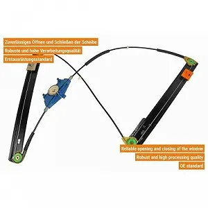 Склопідйомник VAICO V10-6287 AUDI SEAT SKODA VW VAG synthetic.ua - Фото 1