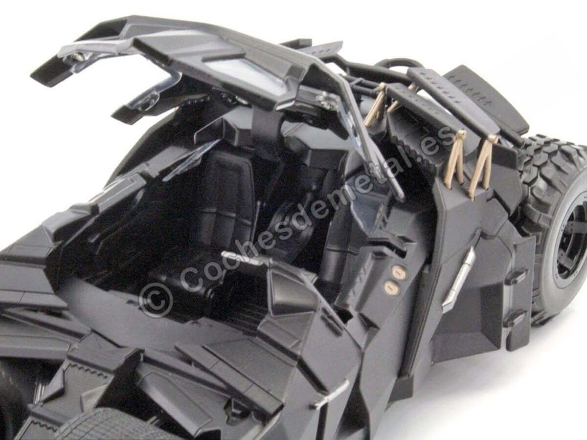 Автомобіль Jada Batman The Dark Knight Batmobile з фігуркою Масштаб 1/24 98261BK Чорний, фото №7 Автомобіль Jada Batman The Dark Knight Batmobile з фігуркою Масштаб 1/24 98261BK Чорний, фото №7