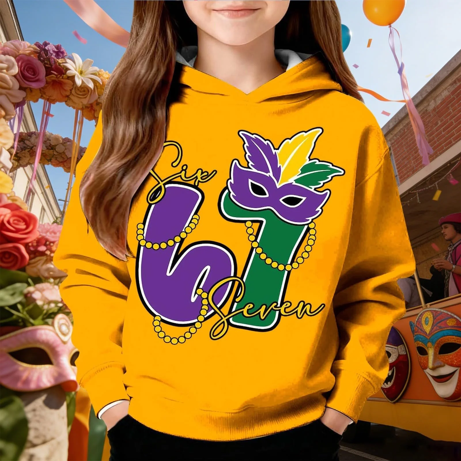 Худі з принтом 67, фото №3