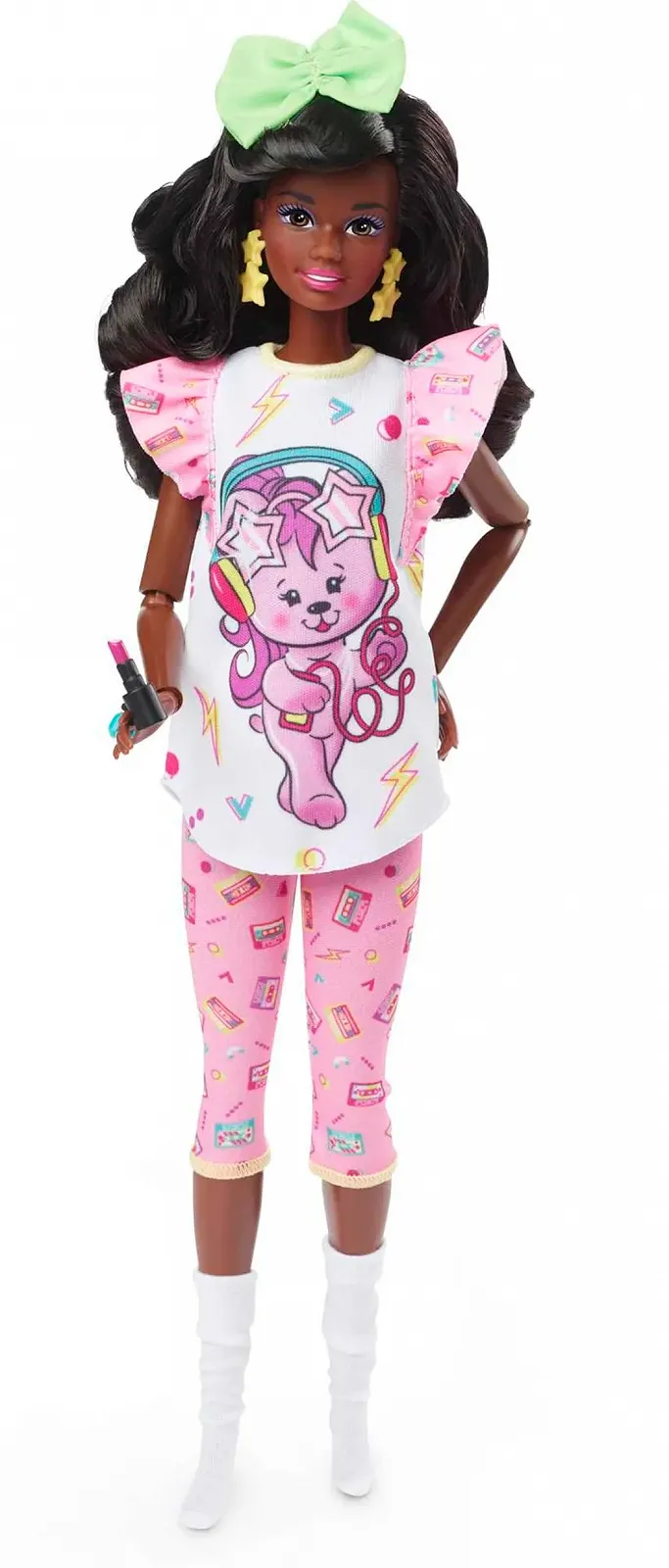 Коллекционная кукла Barbie Rewind HJX19 / Серия 80-х / Пижамная вечеринка с аксессуарами, фото №1