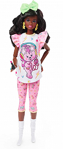 Купити Колекційна лялька Barbie Rewind HJX19 / Серія 80-х / Піжамна вечірка з аксесуарами - Фото 1 Колекційна лялька Barbie Rewind HJX19 / Серія 80-х / Піжамна вечірка з аксесуарами - Фото 1