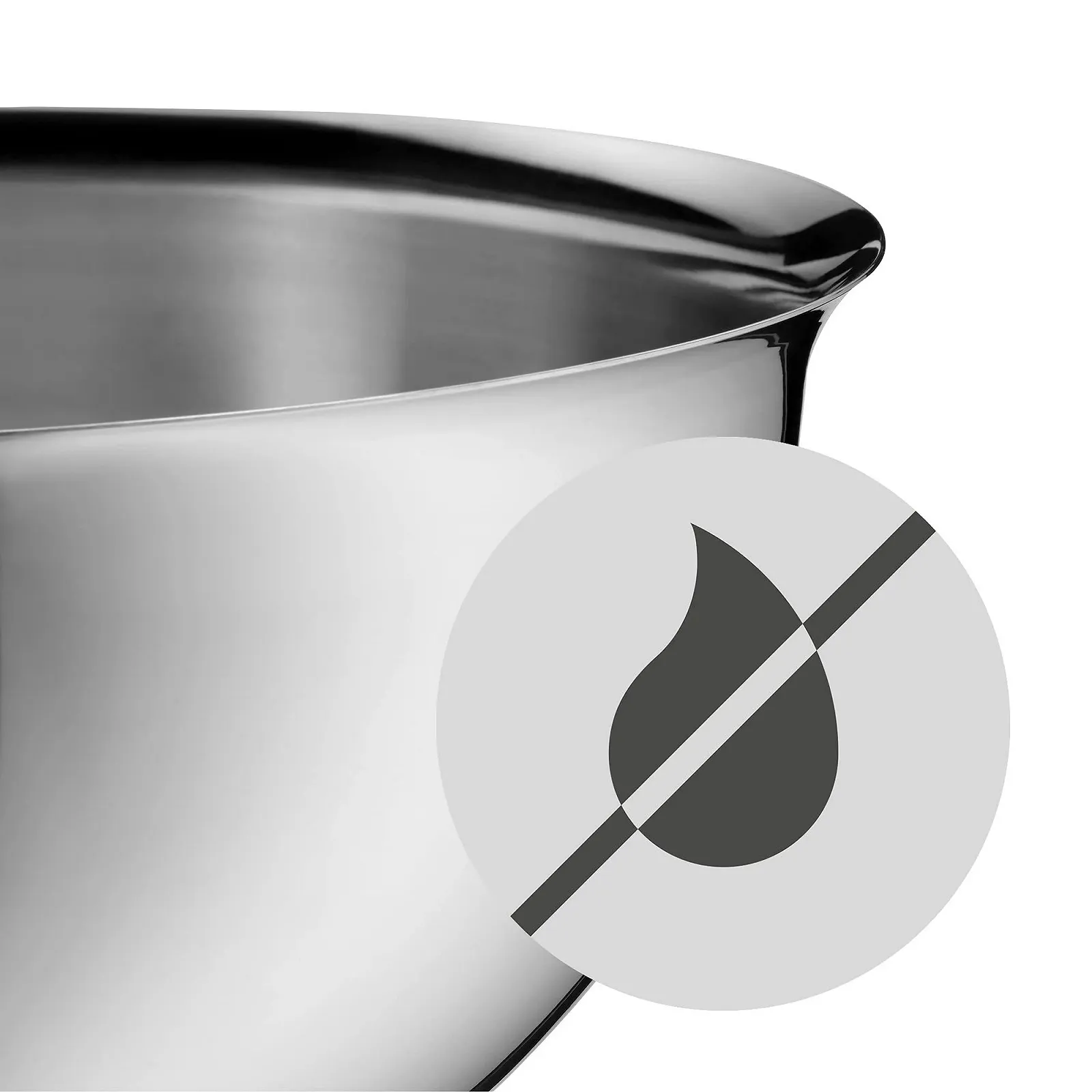 Миска для смешивания WMF Function Bowls 1.25 л 20 см Cromargan Нержавеющая сталь, фото №8 Миска для смешивания WMF Function Bowls 1.25 л 20 см Cromargan Нержавеющая сталь, фото №8