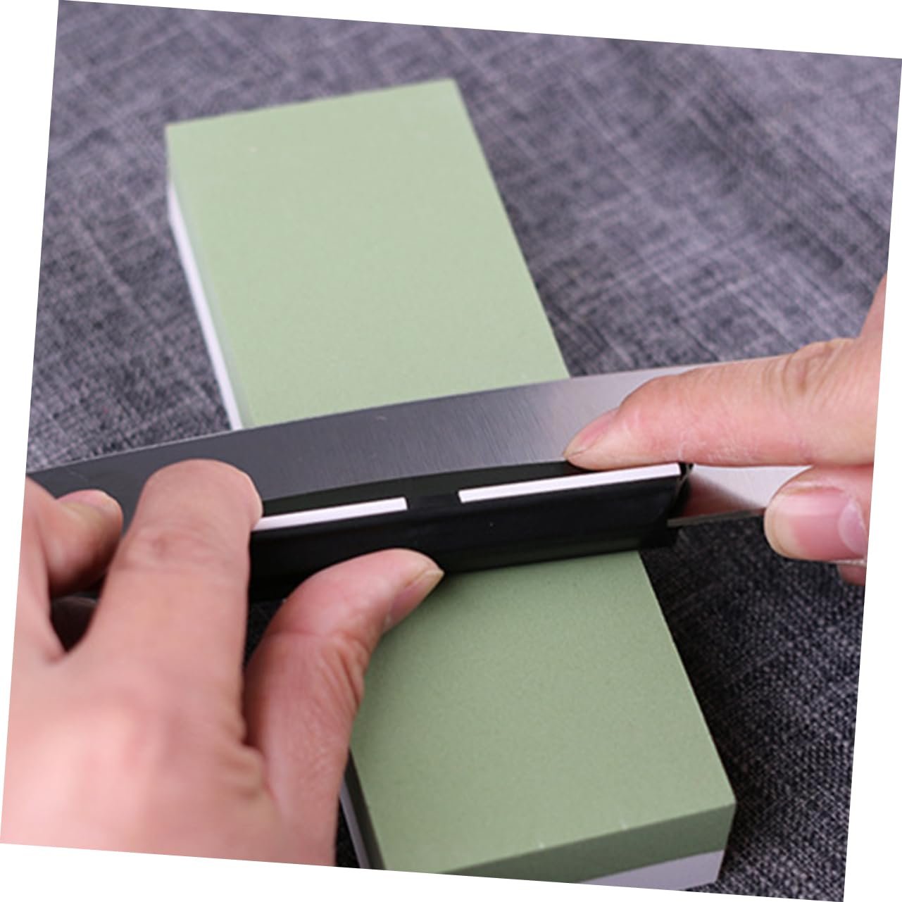 Направляющая для заточки ножей Tofficu ручная регулируемая пластиковая Black, фото №3