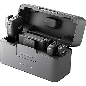 Мікрофонна радіосистема DJI Mic Mini (2 TX + 1 RX + Charging Case) Infinity Black synthetic.ua - Фото 1