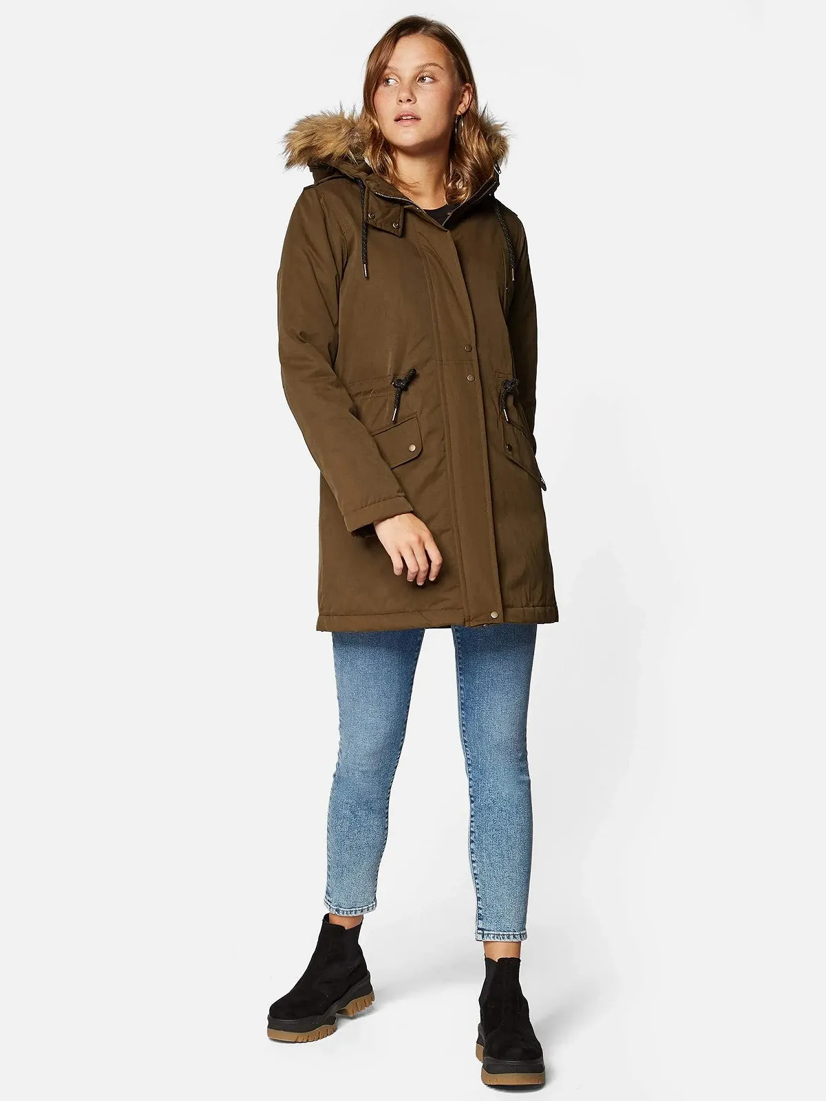 Жіноча зимова куртка MAVI Jackets FUR DETAILED COAT - S, фото №3 Жіноча зимова куртка MAVI Jackets FUR DETAILED COAT - S, фото №3