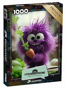 Пазл puzzleYOU Illustrations, Art & Fantasy LITTLEMONSTERTIME: Nibble 1000 элементов 64 x 48 см - Фото 1