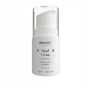 Крем для рук Brudy Cosmetics с DHA для чувствительной кожи Увлажняющий уход Питает раздраженную, сухую и потрескавшуюся кожу 50 мл - Фото 1