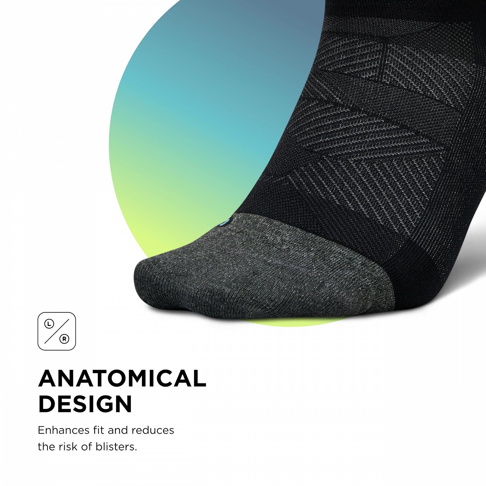 Носки Feetures Elite Ultra Light Cushion Mini Crew - Компрессионные спортивные носки - (1 пара), фото №5
