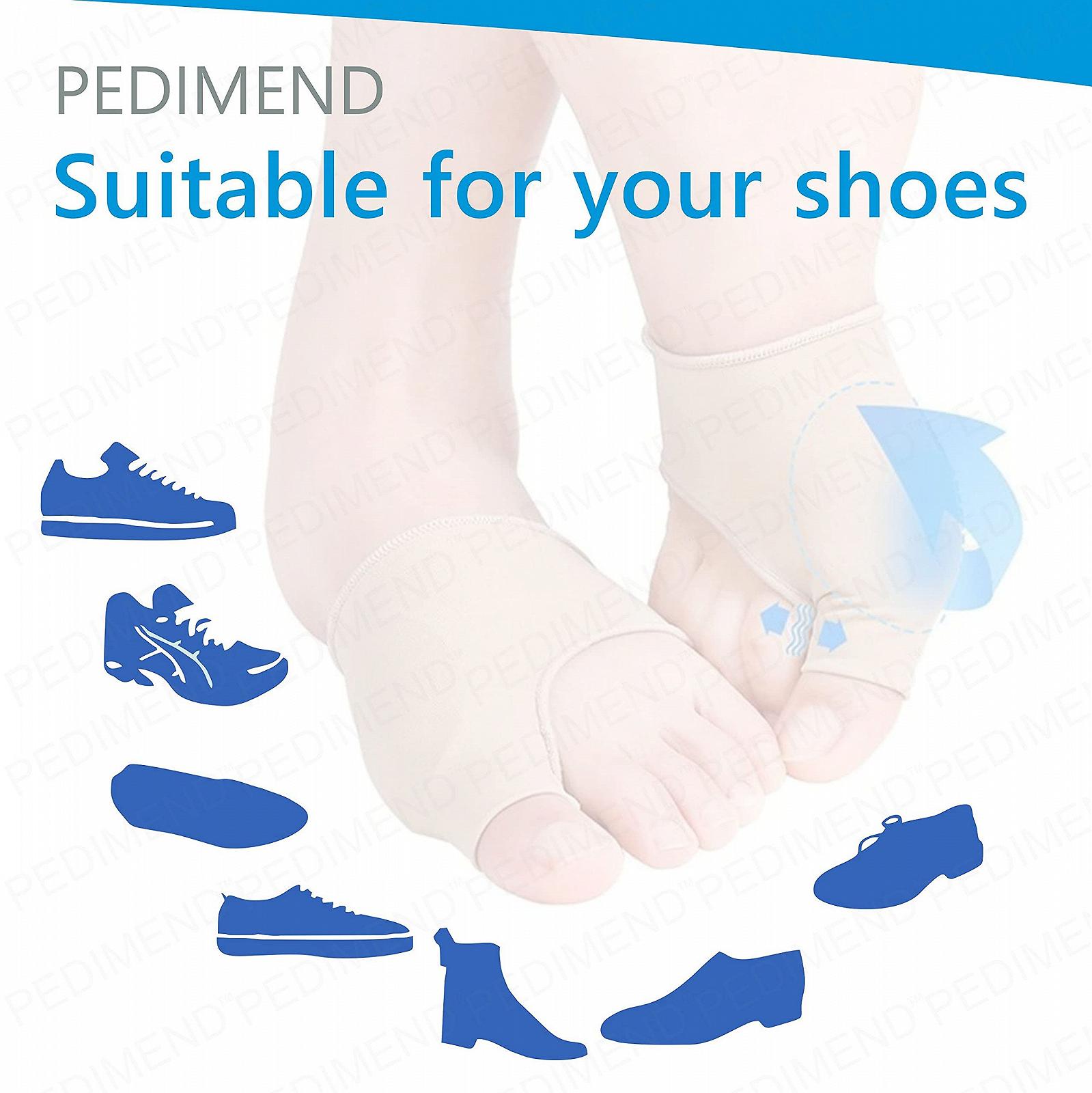 Протектор для великого пальця стопи Pedimend TM, 2 пари, фото №4 Протектор для великого пальця стопи Pedimend TM, 2 пари, фото №4