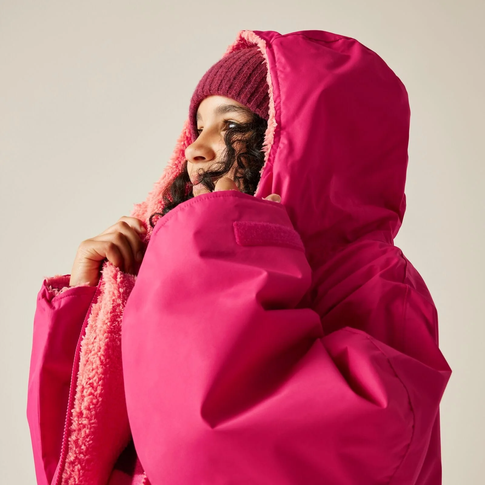 Унісекс Водонепроникна Зміна одягу Regatta для дітей, дитячий халат-пальто (1 шт. в упаковці), фото №9