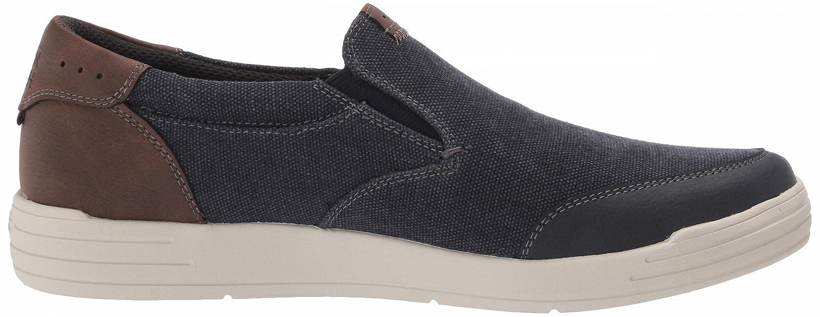 Кроссовки слипоны мужские Nunn Bush Kore City Walk Canvas Moc Toe, фото №6