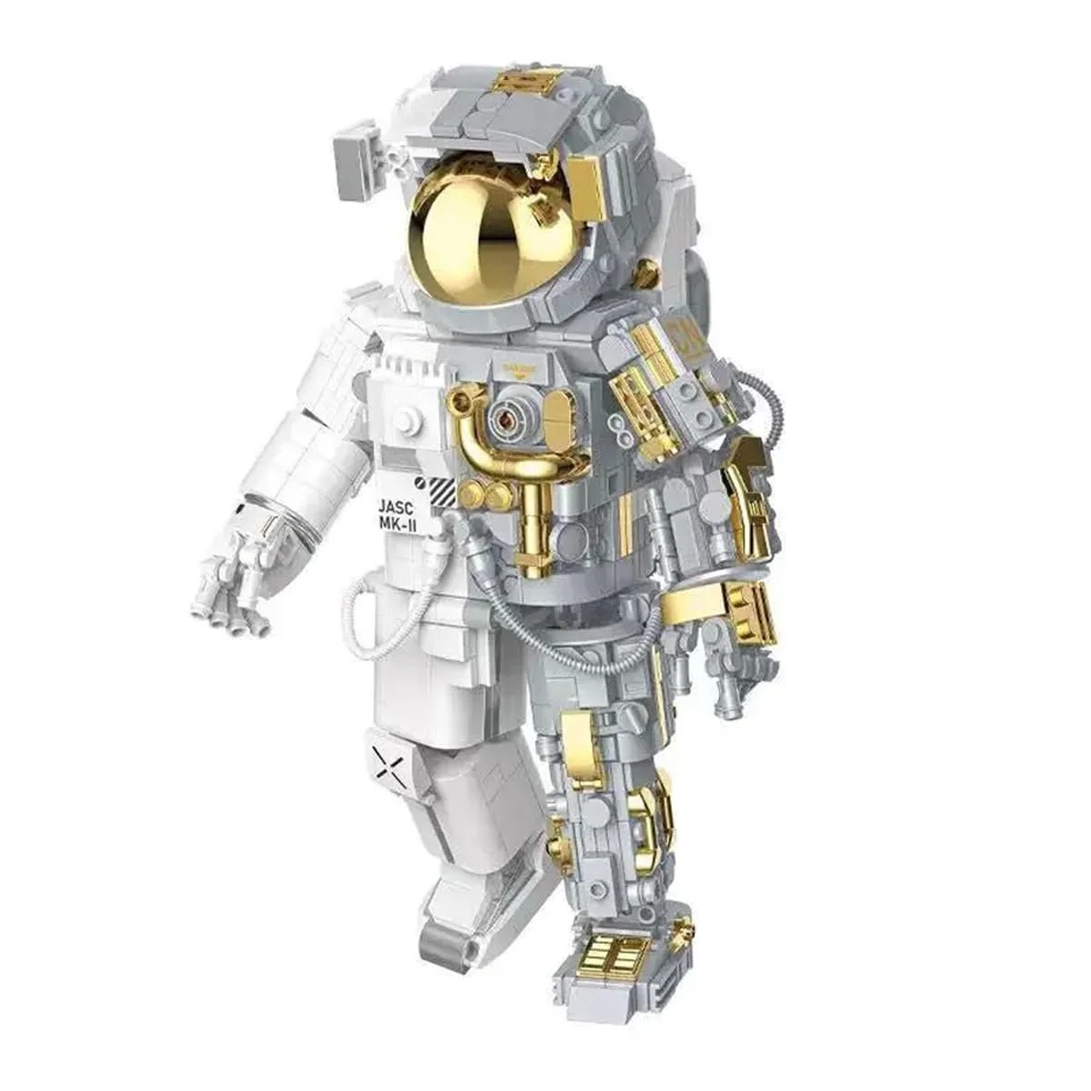 Конструктор Космонавт Barweer, модель космонавта, декор для дома, коллекционный, подарок для взрослых мальчиков, технологические строительные блоки, строительная игрушка (804 детали), фото №1