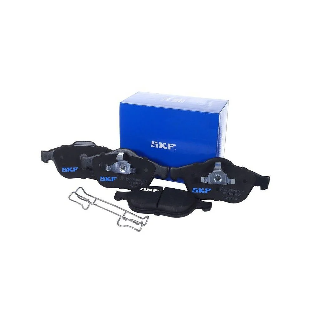 Комплект гальмівних колодок, дискове гальмо SKF VKBP 80133 для RENAULT, передня вісь, фото №1