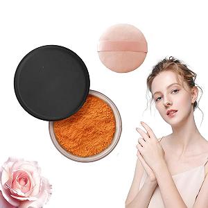 Пудра Allaura Beauty Setting Pink, розмиваюча Allaura Beauty, водостійка розсипчаста для фіксації макіяжу обличчя, матове бездоганне покриття для будь-якої шкіри (11#, One Size) - Фото 1