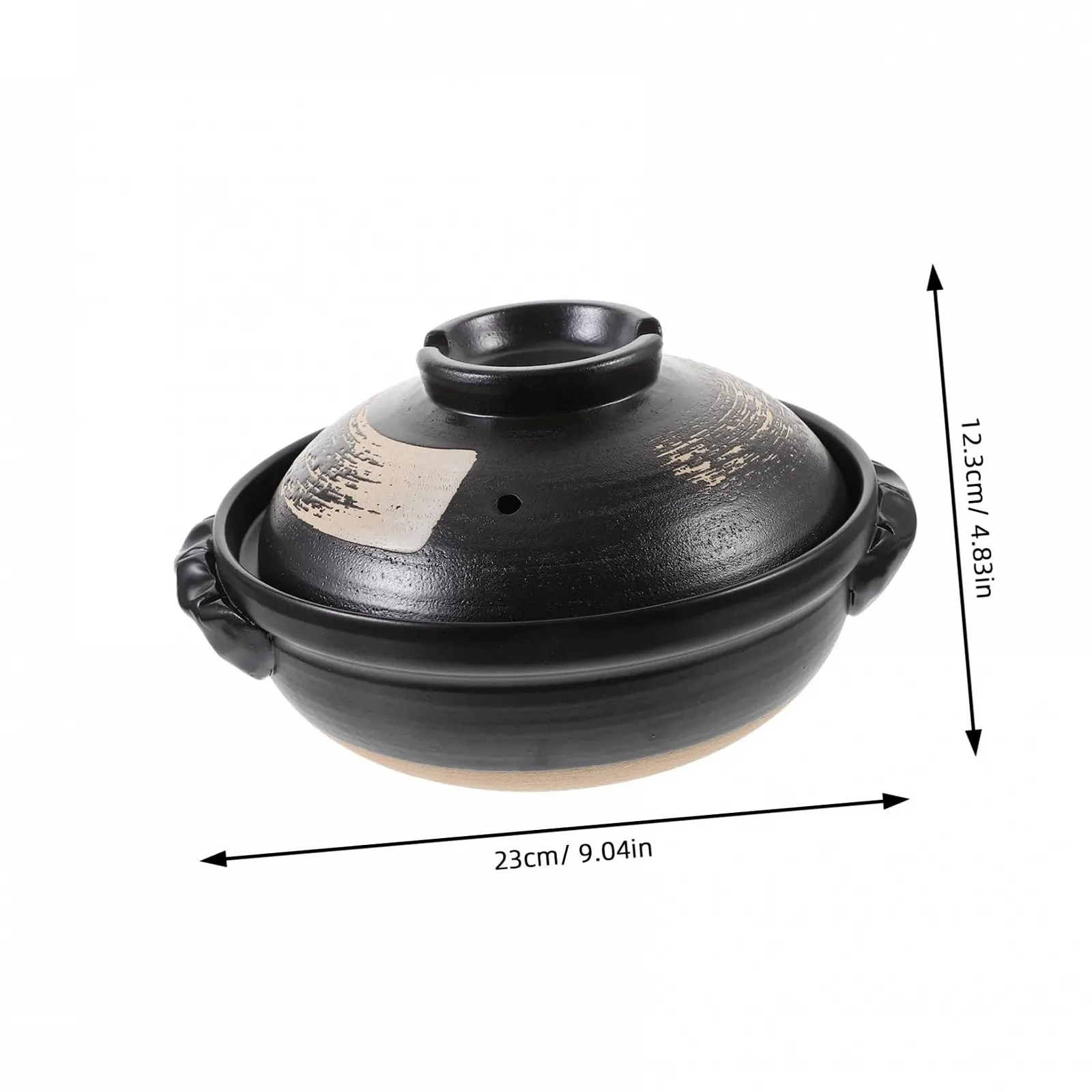 Каструля керамічна з термостійкою кришкою 500 мл, фото №9 Каструля керамічна з термостійкою кришкою 500 мл, фото №9