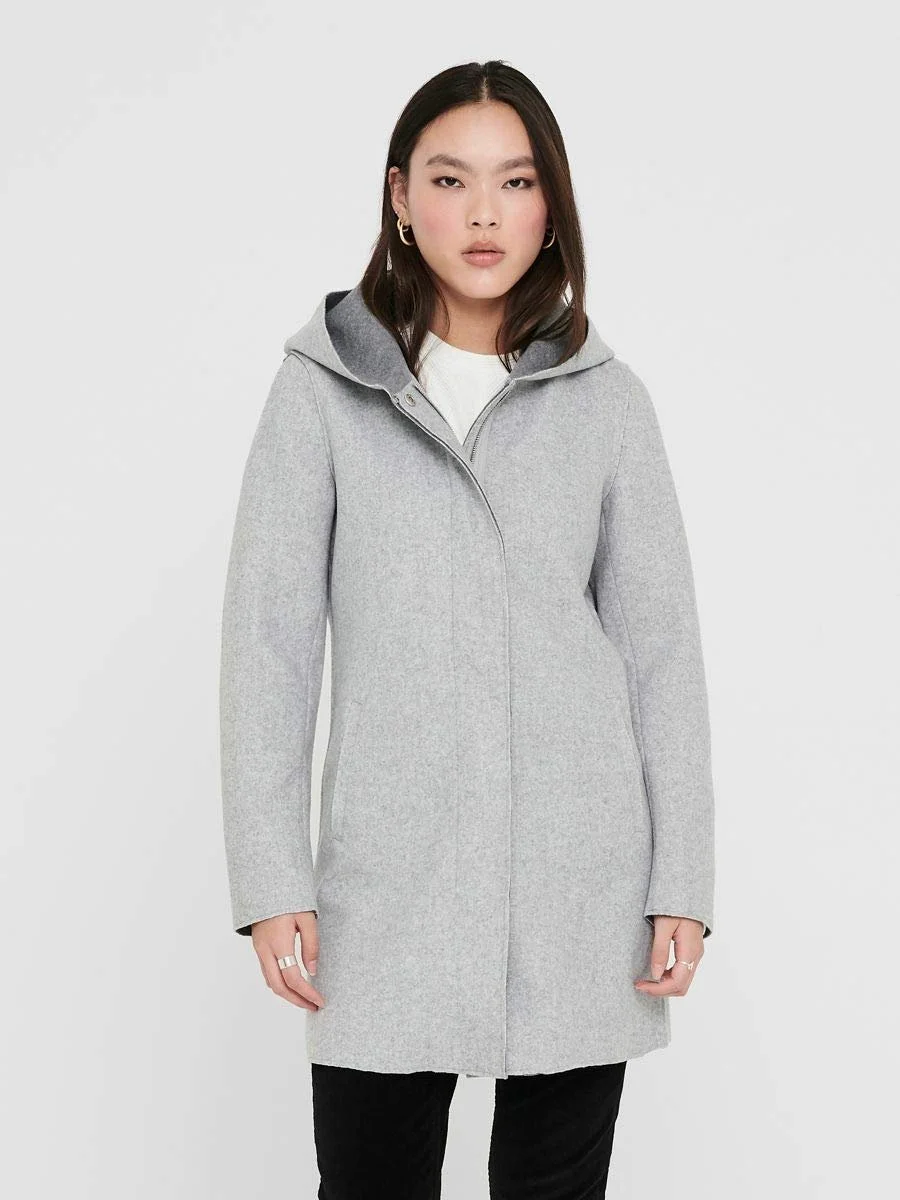 Пальто с капюшоном Only Female, фото №4