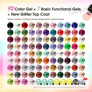 Гель-лак ROSALIND Набір 100 шт synthetic.ua - Фото 1