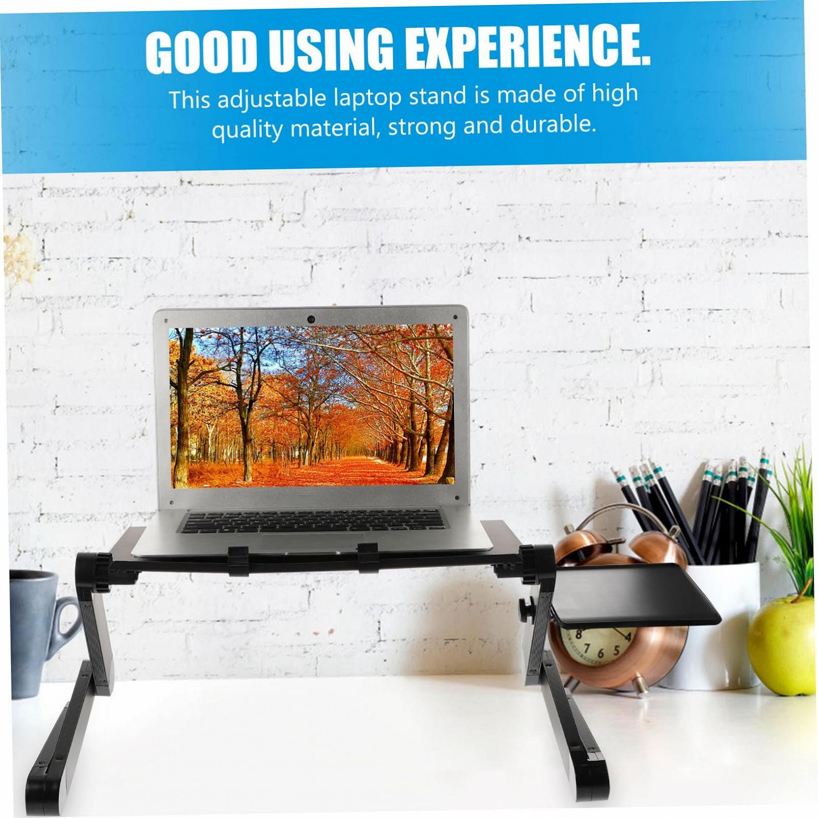 Складана Підставка для Ноутбука з Відведенням Тепла Регульована по Висоті Портативна, фото №3