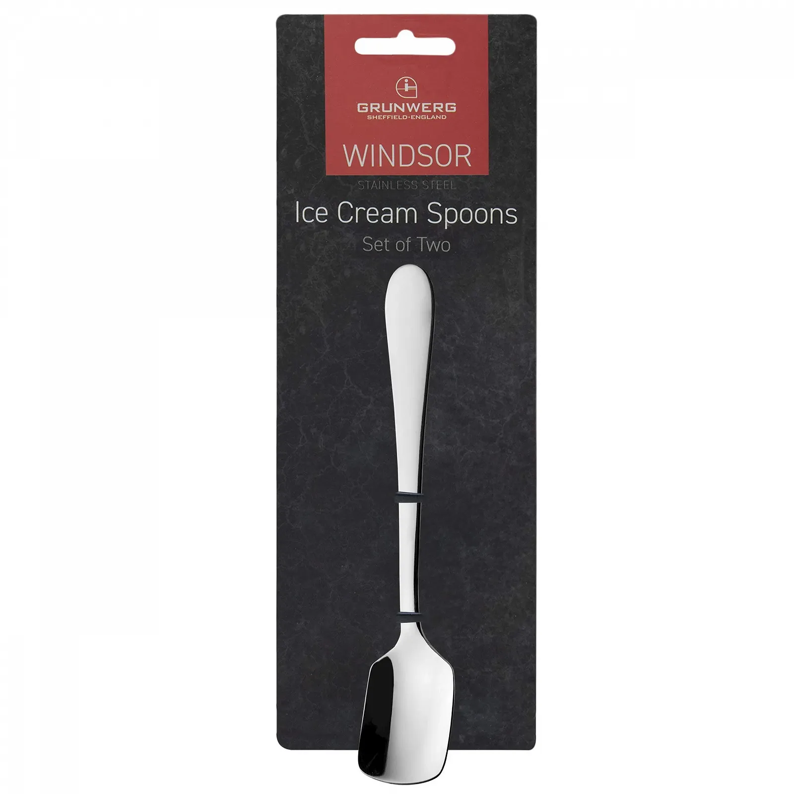 Ложка для морозива Windsor Series New 2 шт. Нержавіюча сталь 18/0 Сріблястий, фото №2 Ложка для морозива Windsor Series New 2 шт. Нержавіюча сталь 18/0 Сріблястий, фото №2