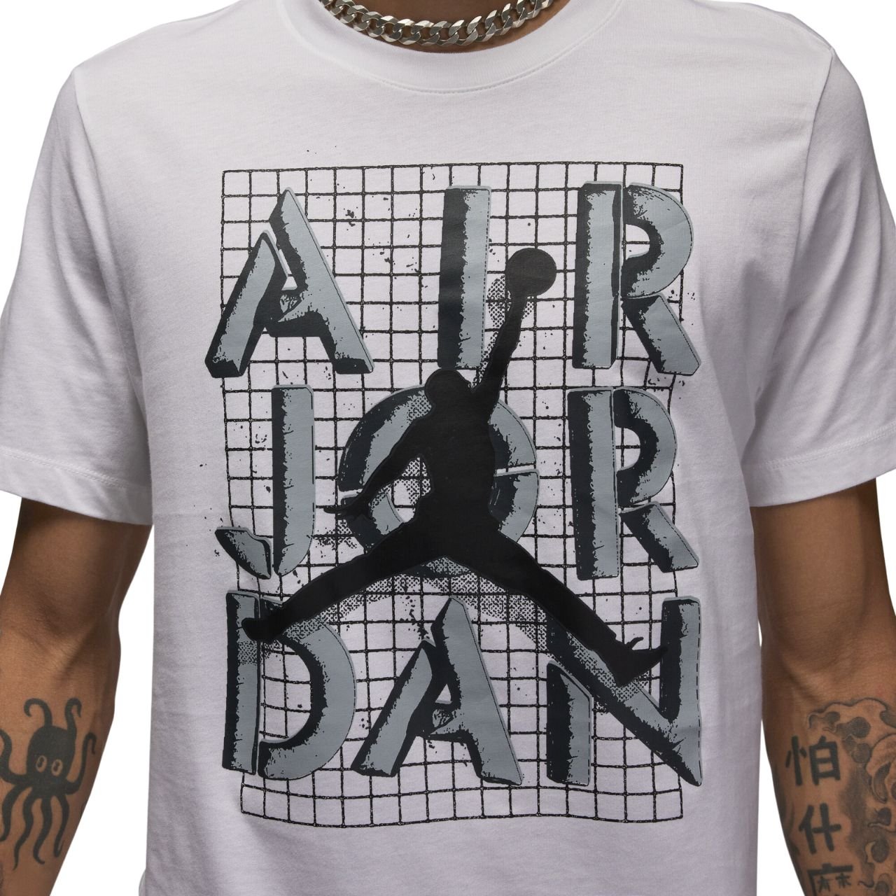 Футболка JORDAN M J BRAND JM STACK SS CREW XL, фото №4