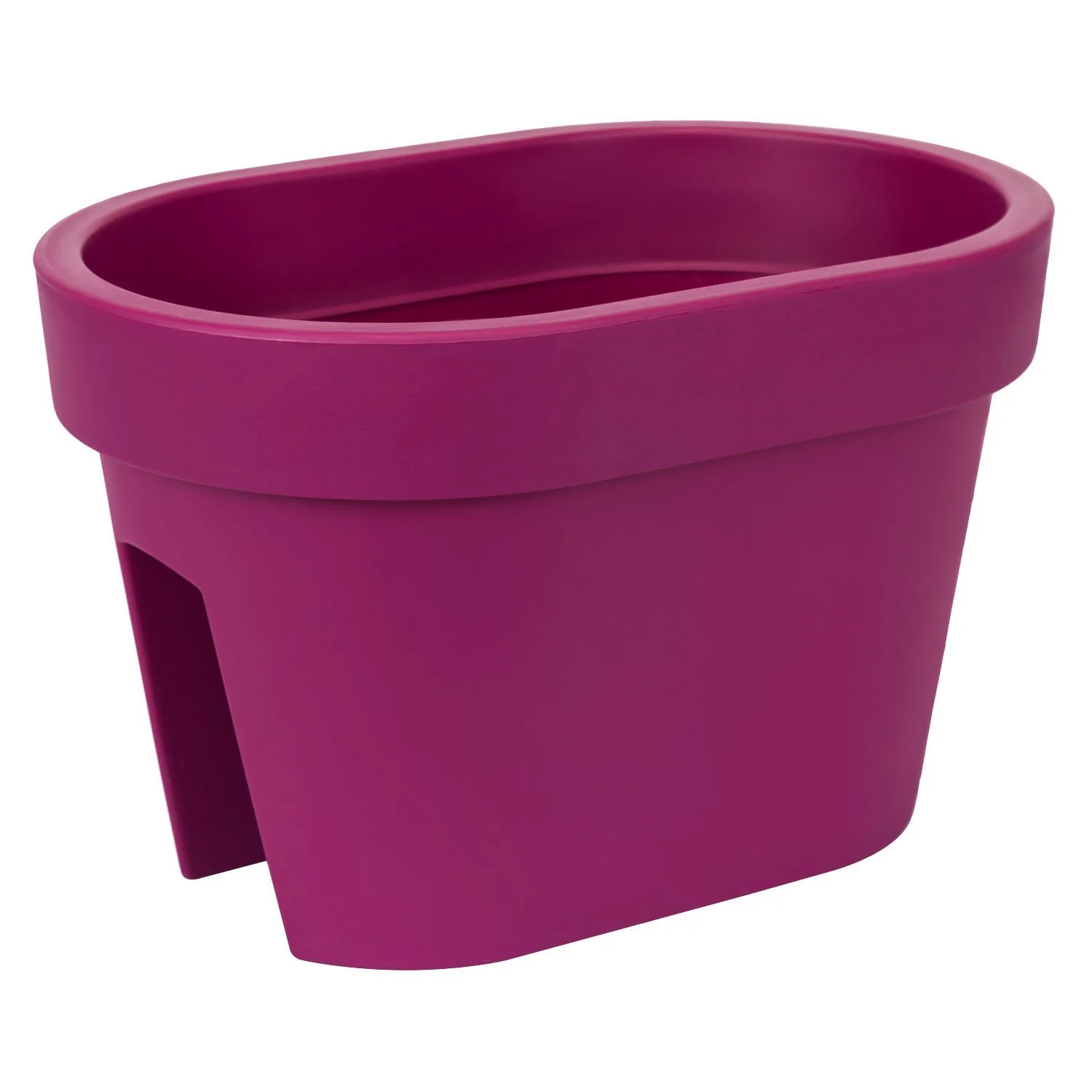 Балконный ящик Lofly L 400 мм Фуксия, фото №1