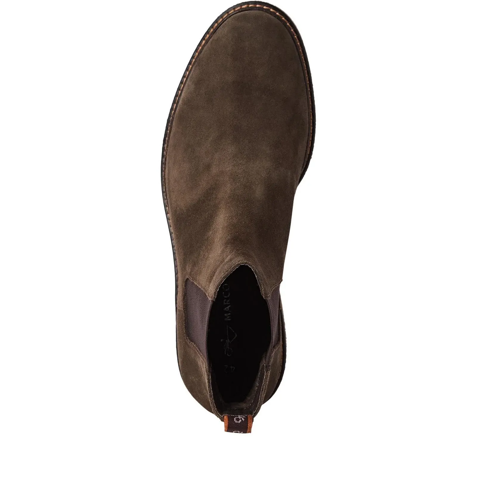 Челсі Чоботи MARCO TOZZI by Guido Maria Kretschmer Замшеві з Блочним Каблуком, фото №3