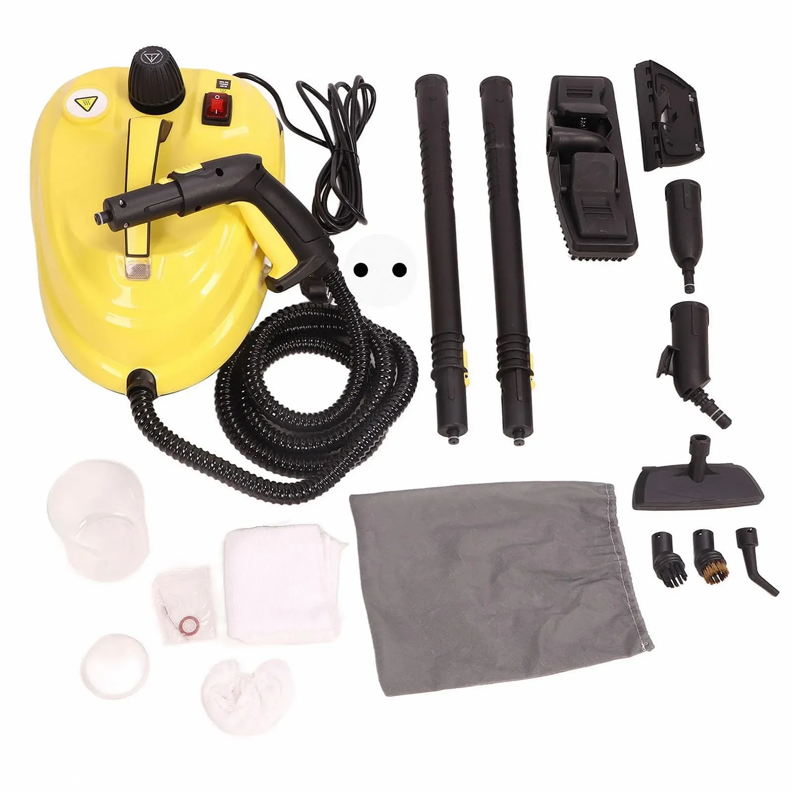 Пароочисник (комплект) 2000 Вт 2 л 5 бар Високотемпературний (EU Plug 220-240 В), фото №6