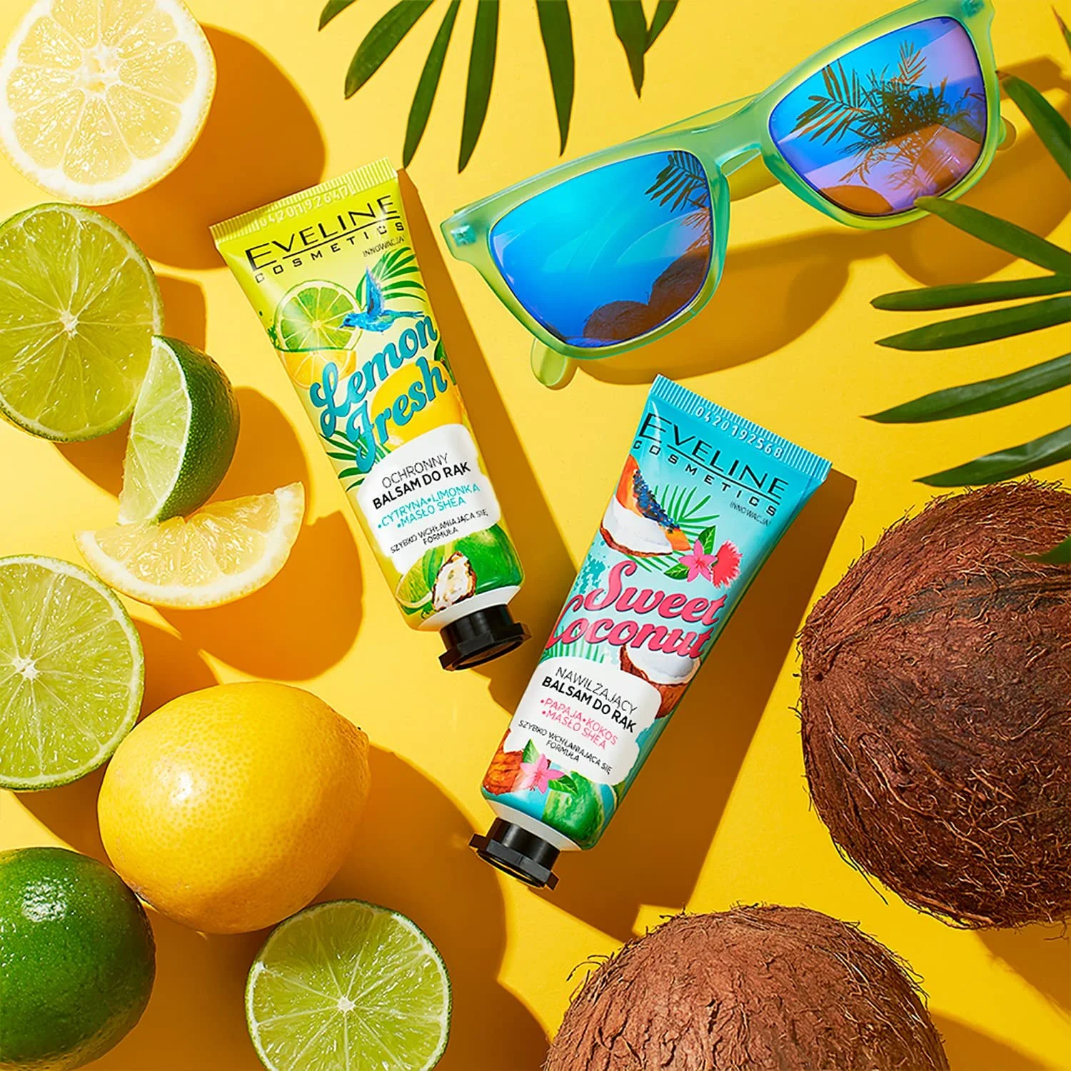 Бальзам для рук Eveline Cosmetics Sweet Coconut Зволожуючий, 50 мл, фото №4 Бальзам для рук Eveline Cosmetics Sweet Coconut Зволожуючий, 50 мл, фото №4