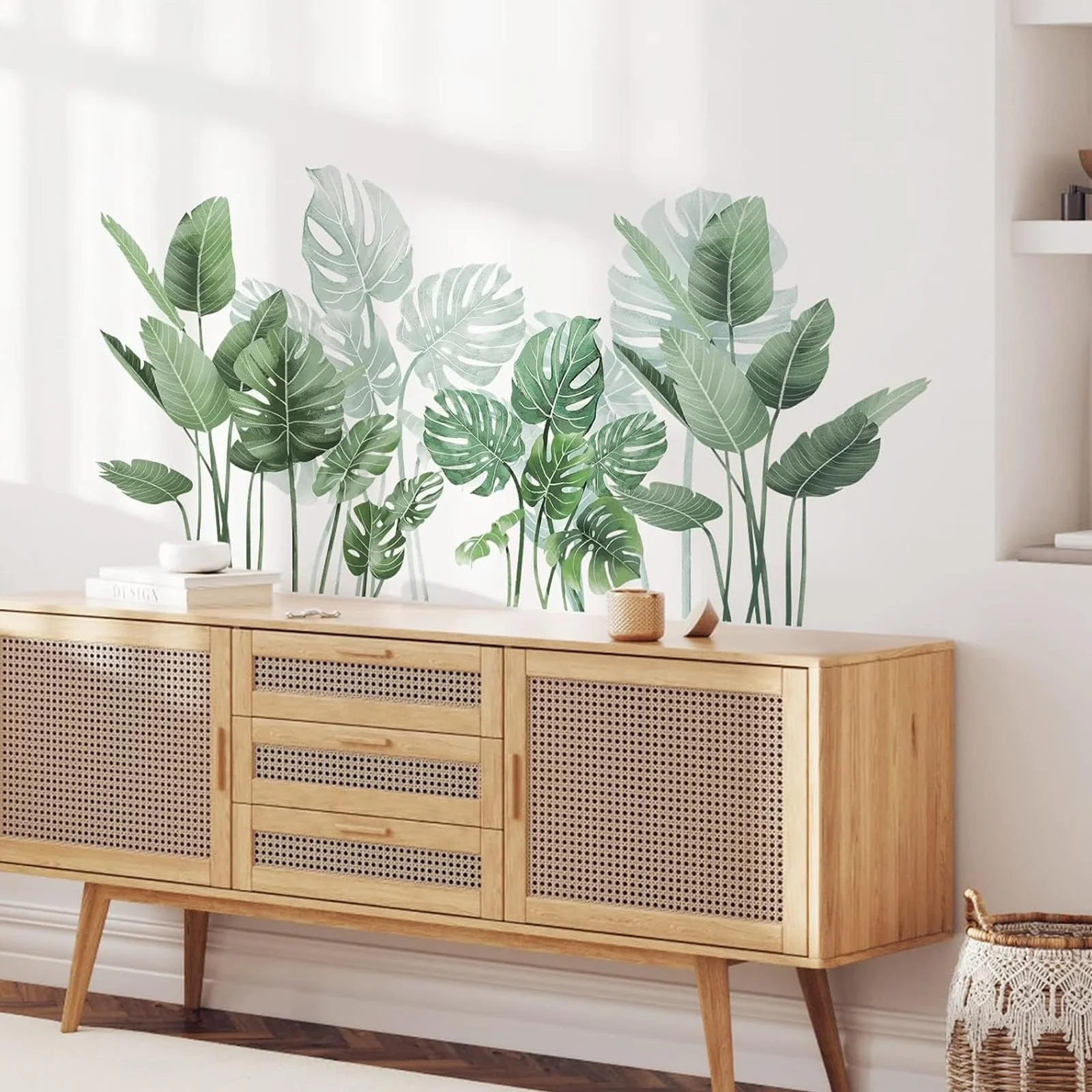 Наклейка на стіну Jungle Plants 105 x 51,6 см Самоклейна, фото №5 Наклейка на стіну Jungle Plants 105 x 51,6 см Самоклейна, фото №5