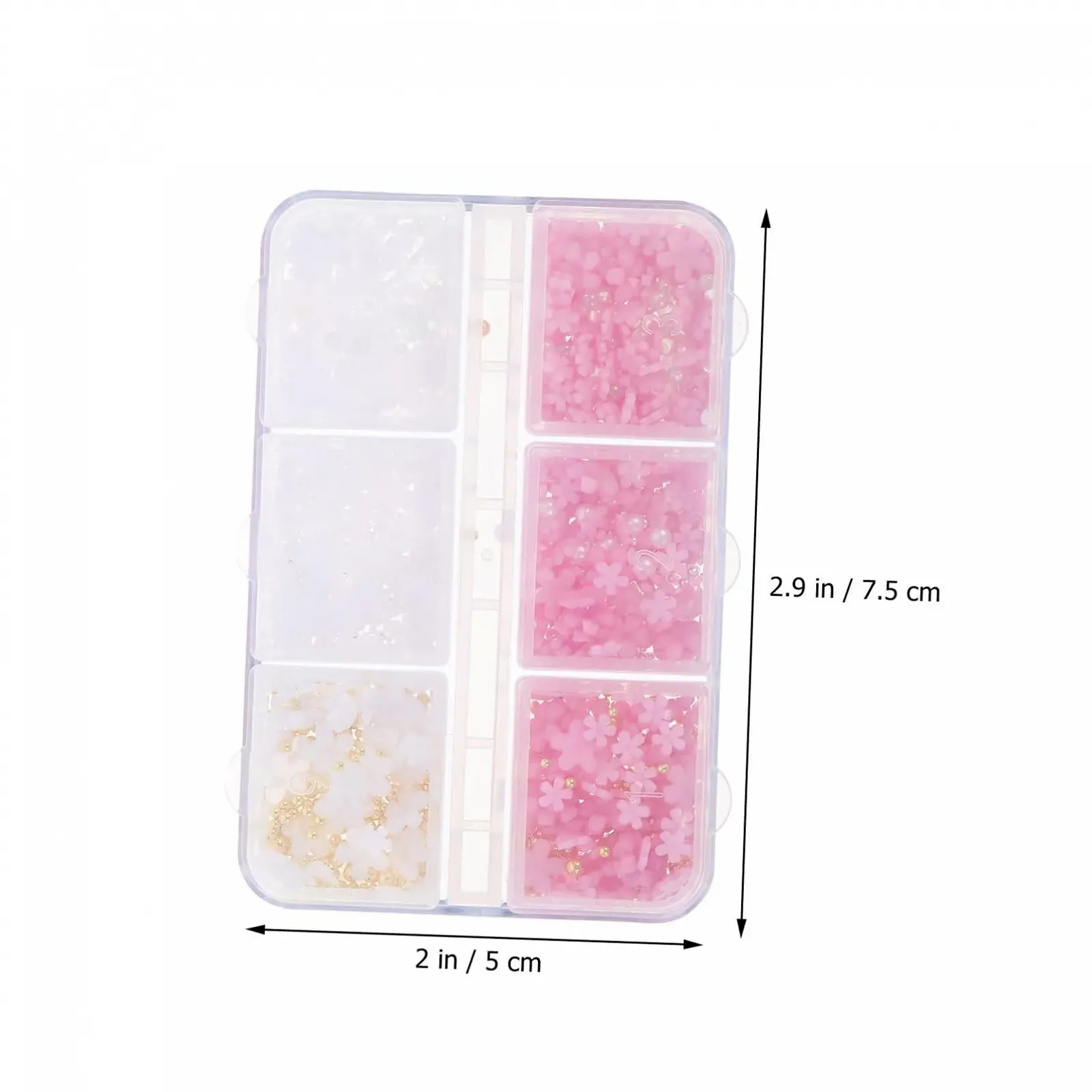 Набор 3D украшений для ногтей Цветы для ногтей Ручка для маникюра DIY Аксессуары для ногтей Декоративные Цветы для ногтей Смола, фото №2