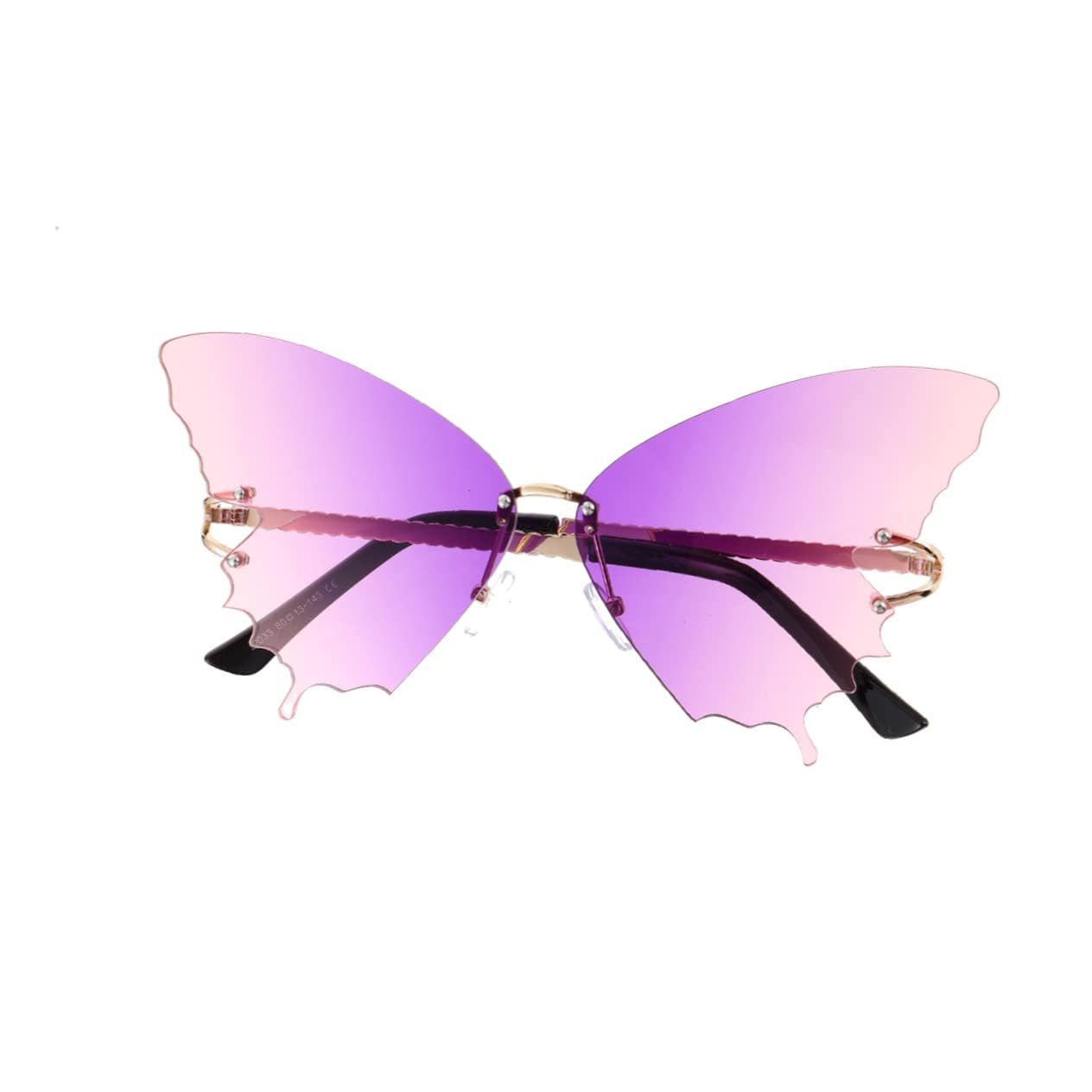 Сонцезахисні окуляри Без оправи Фіолетовий, фото №4