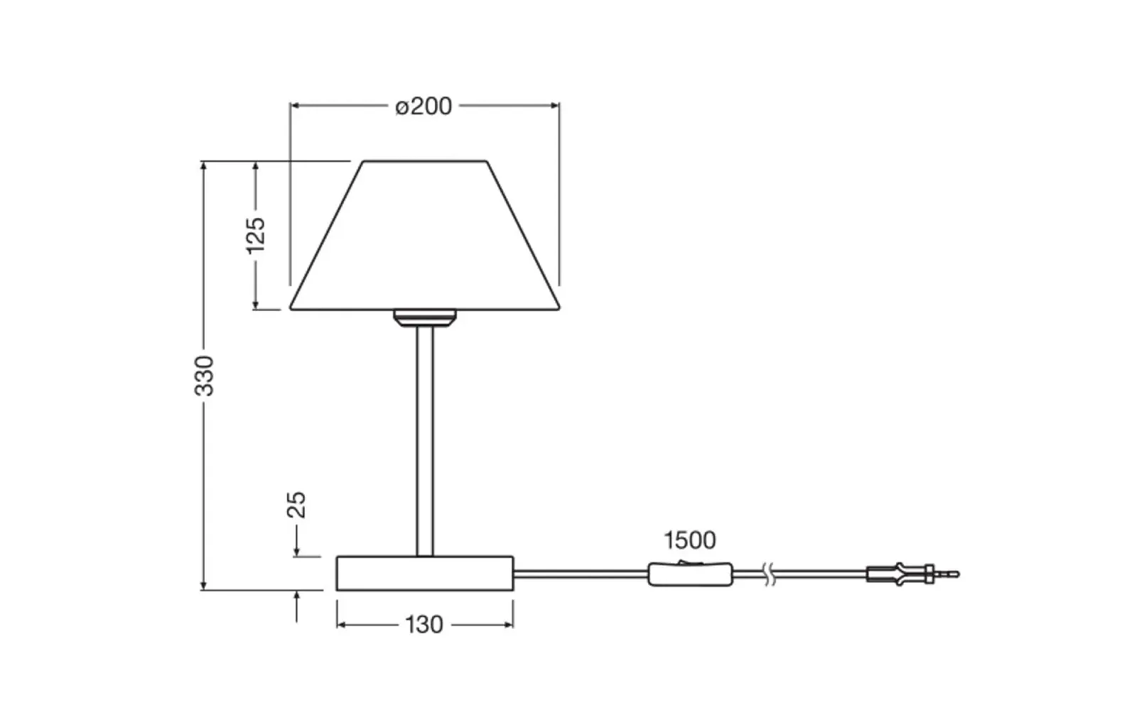 Настольная лампа LEDVANCE Decor Raffia E27 200 мм Зеленая/Коричневая Рафия/Металл, фото №9