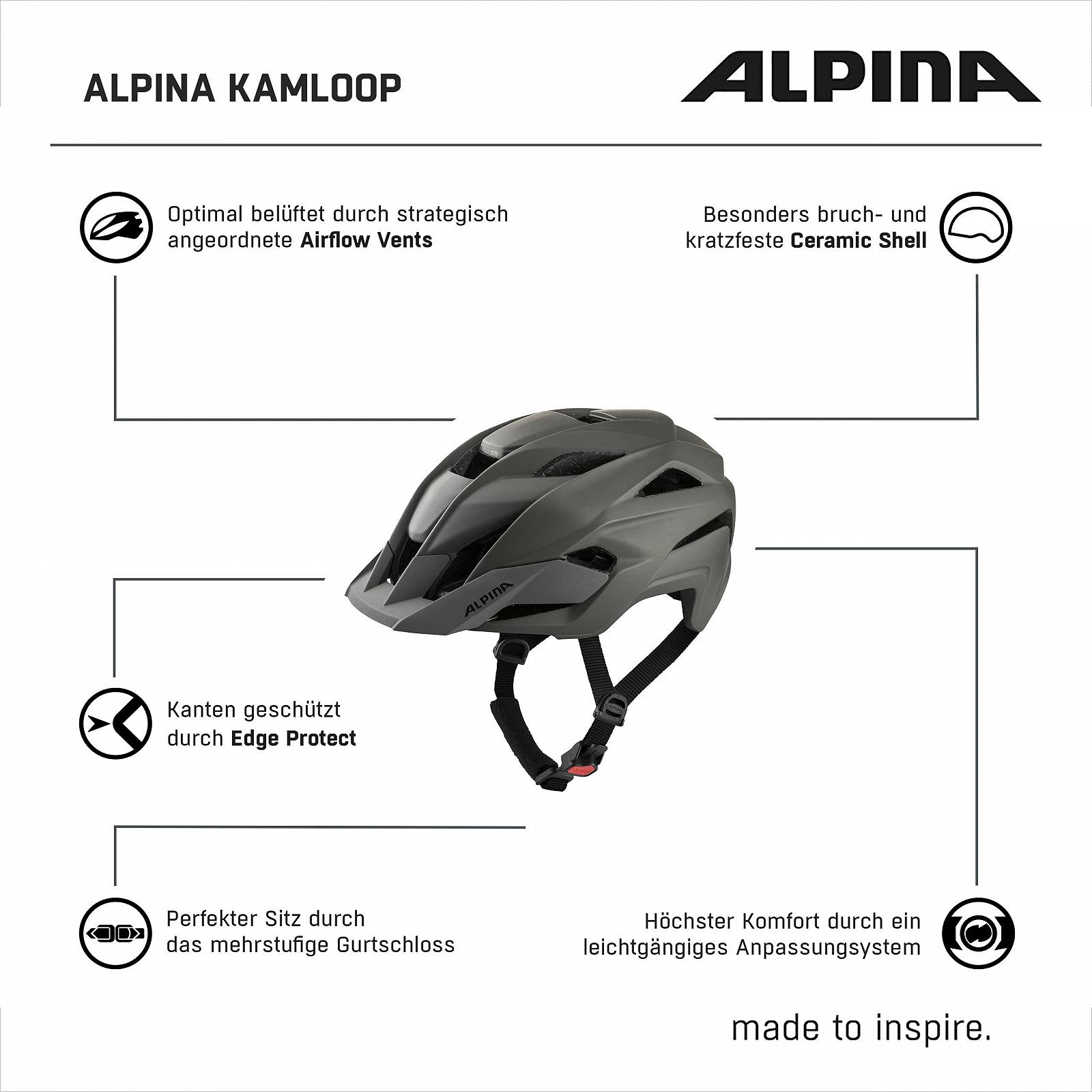 Шлем ALPINA Kamloop для взрослых, фото №6