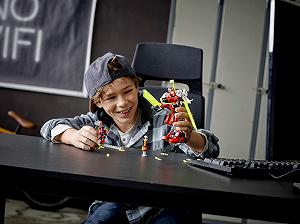 Конструктор Lego Ninjago Kais Mech Jet 71707 2-в-1 synthetic.ua - Фото 1